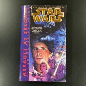 Star Wars: Assault at Selonia by Roger MacBride Allen - Paperback Novel